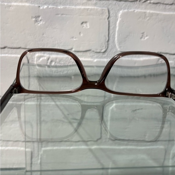 Prada RX glasses brown with light purple hue - Picture 7 of 13